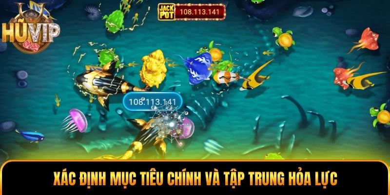 Xác định mục tiêu chính và tập trung hỏa lực