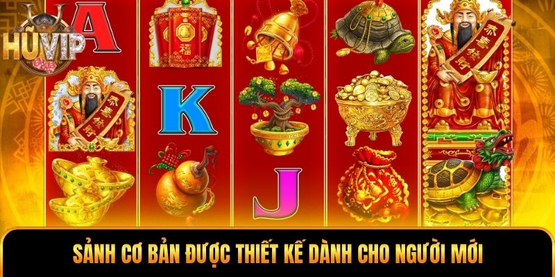 Sảnh cơ bản được thiết kế dành cho người mới