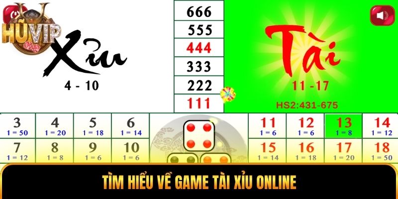 Tìm hiểu về game tài xỉu online